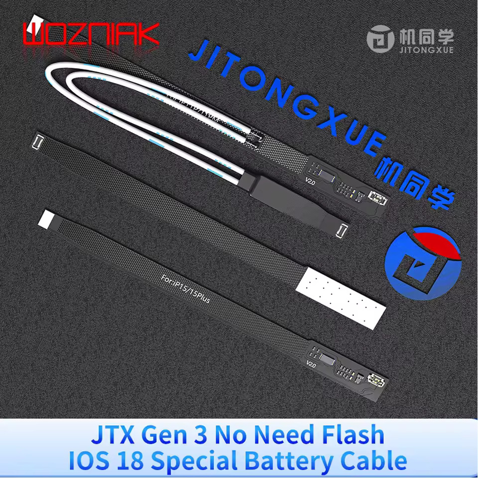 JTX Gen3 Batarya Flex Seti (iPhone 11 - 15PM arası modelleri destekler.)